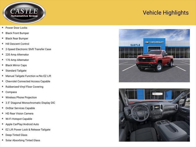 new 2025 Chevrolet Silverado 2500 car, priced at $47,238