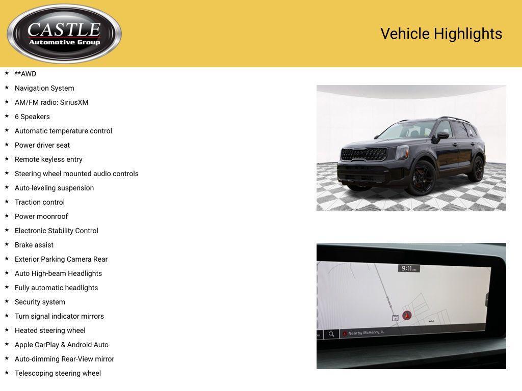 used 2025 Kia Telluride car, priced at $43,373