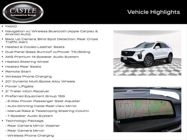 used 2025 Cadillac XT4 car, priced at $47,999