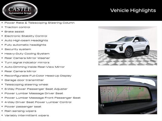 used 2025 Cadillac XT4 car, priced at $47,999