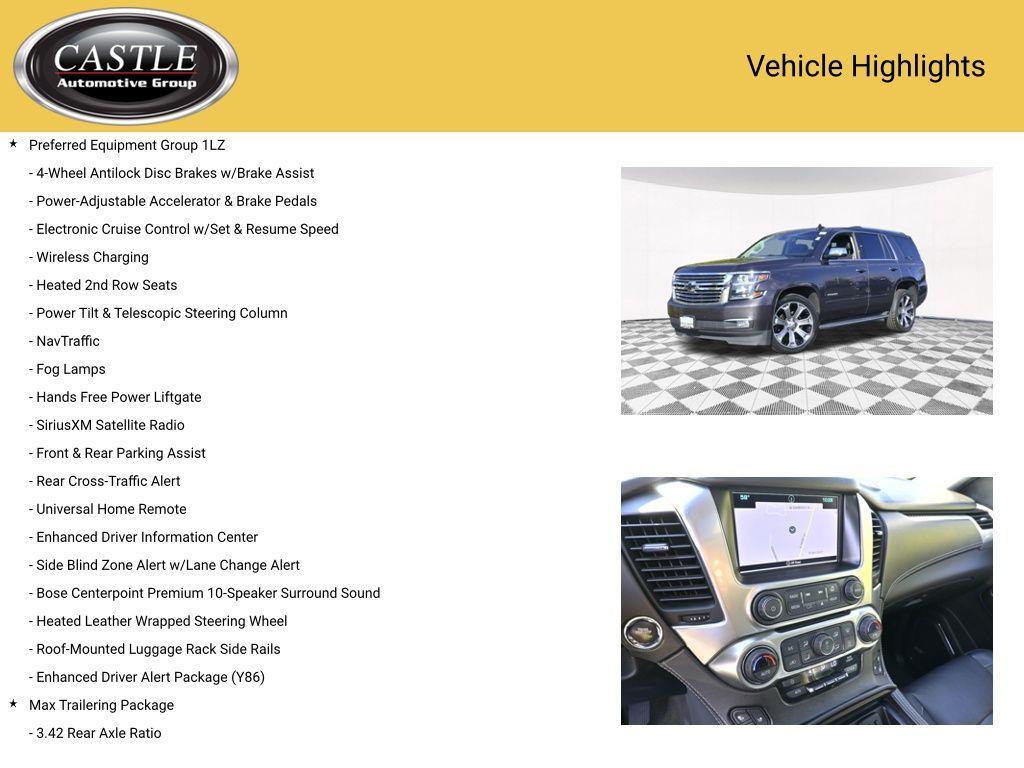 used 2017 Chevrolet Tahoe car, priced at $24,997