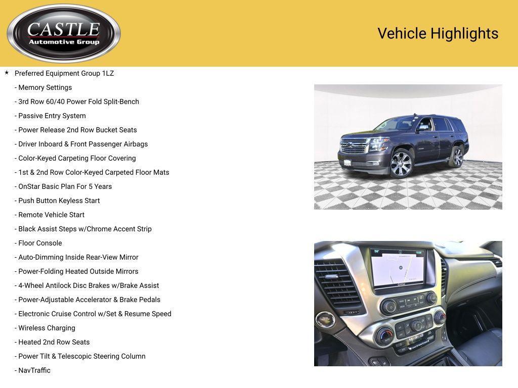 used 2017 Chevrolet Tahoe car, priced at $26,458