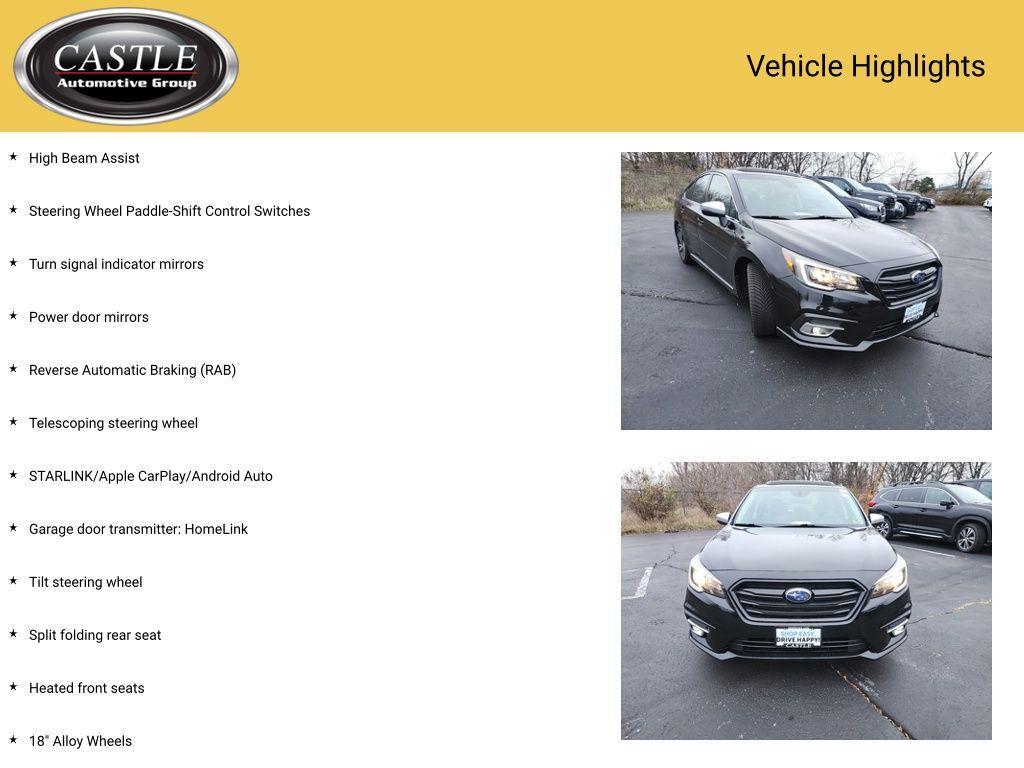 used 2019 Subaru Legacy car, priced at $19,977