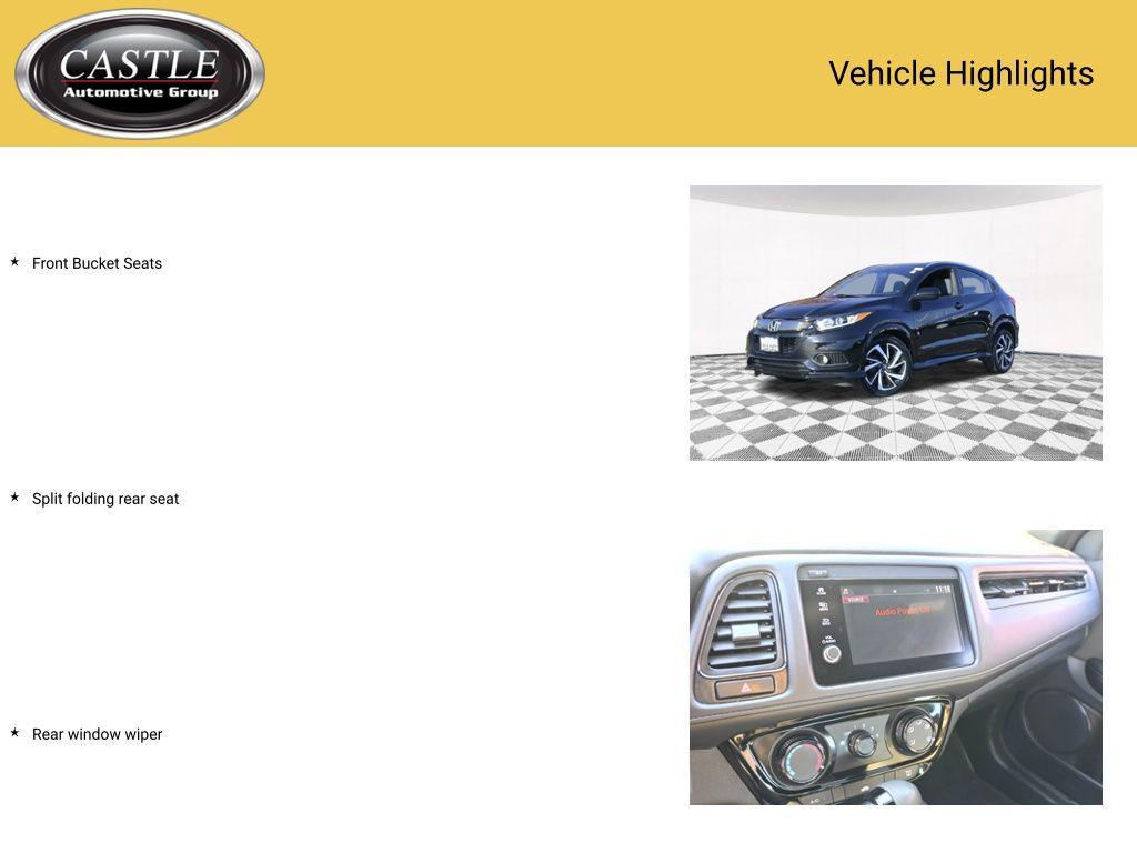 used 2020 Honda HR-V car, priced at $17,988