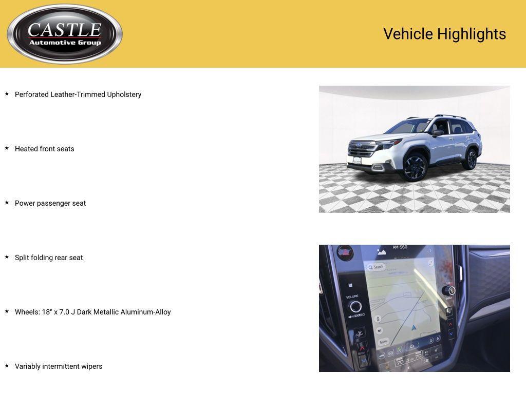 used 2025 Subaru Forester car, priced at $34,988