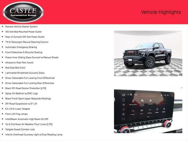 new 2025 GMC Canyon car, priced at $57,165