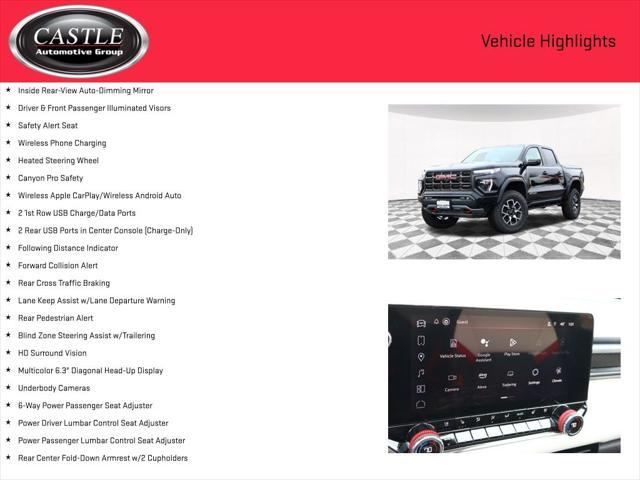 new 2025 GMC Canyon car, priced at $57,165