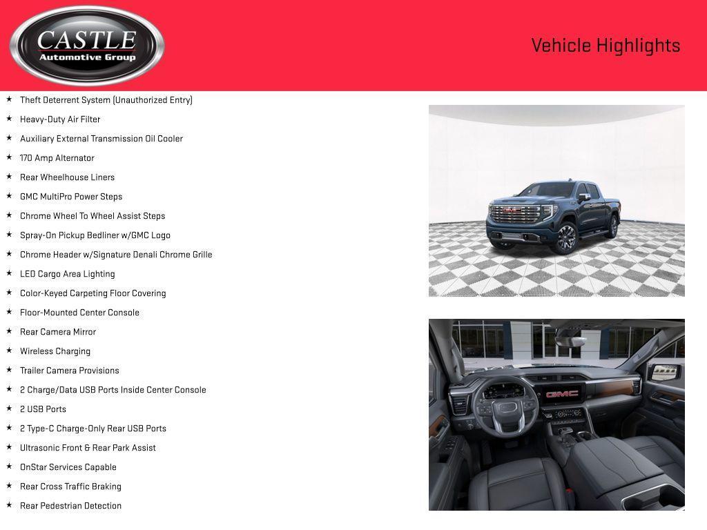 new 2025 GMC Sierra 1500 car, priced at $67,606