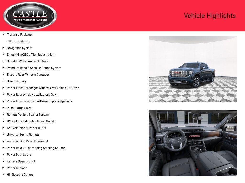 new 2025 GMC Sierra 1500 car, priced at $67,606