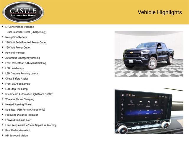 new 2025 Chevrolet Colorado car, priced at $40,465