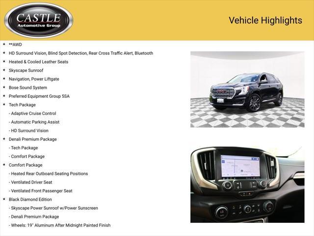 used 2023 GMC Terrain car, priced at $31,999