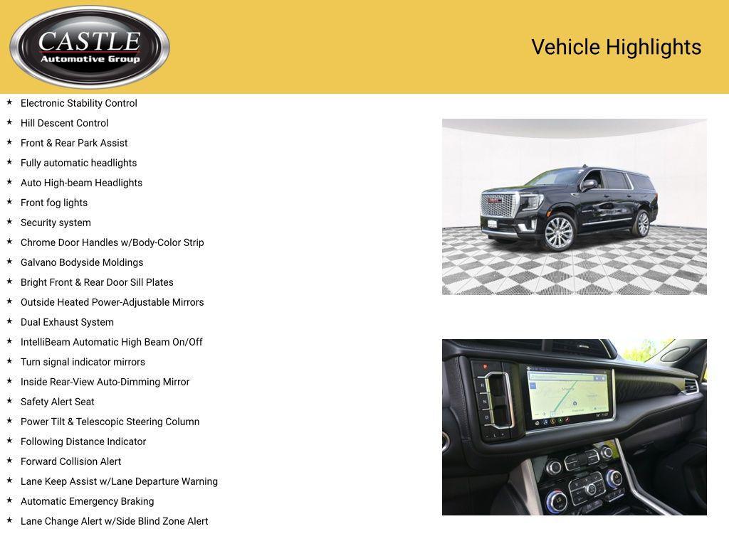 used 2021 GMC Yukon XL car, priced at $46,520