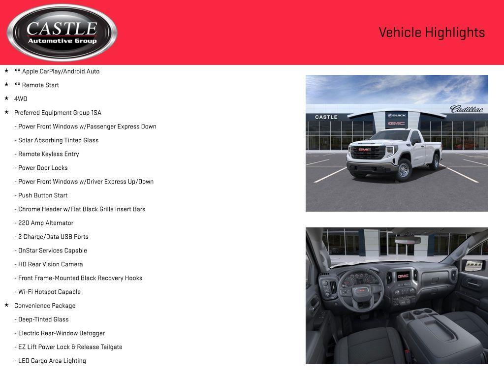 new 2025 GMC Sierra 1500 car, priced at $41,308