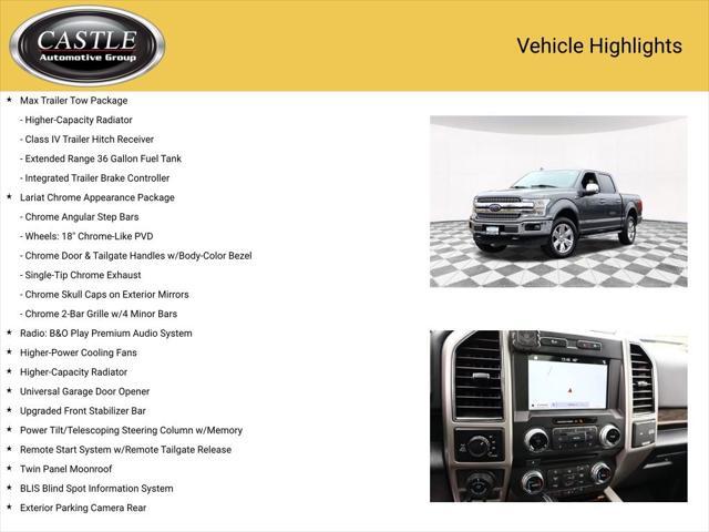 used 2018 Ford F-150 car, priced at $27,817