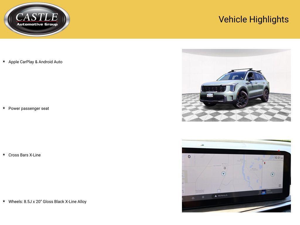used 2024 Kia Sorento car, priced at $36,945