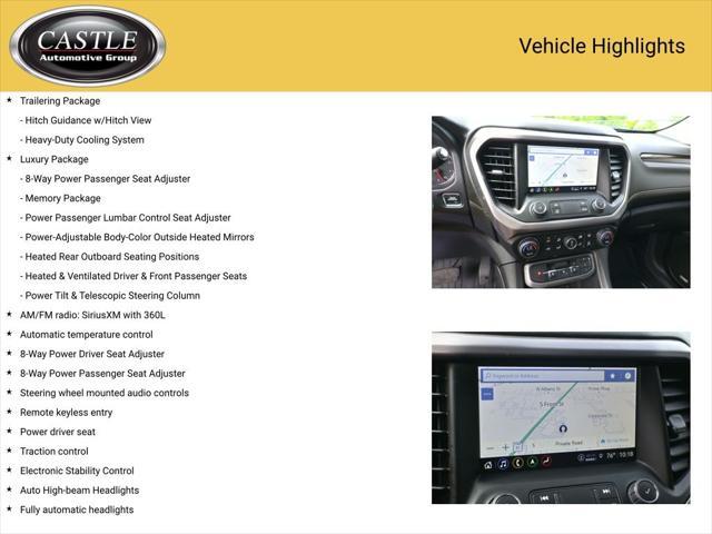 used 2023 GMC Acadia car, priced at $37,896