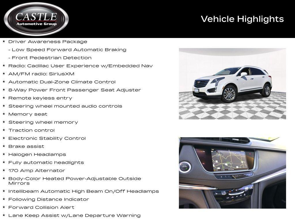 used 2018 Cadillac XT5 car, priced at $19,424