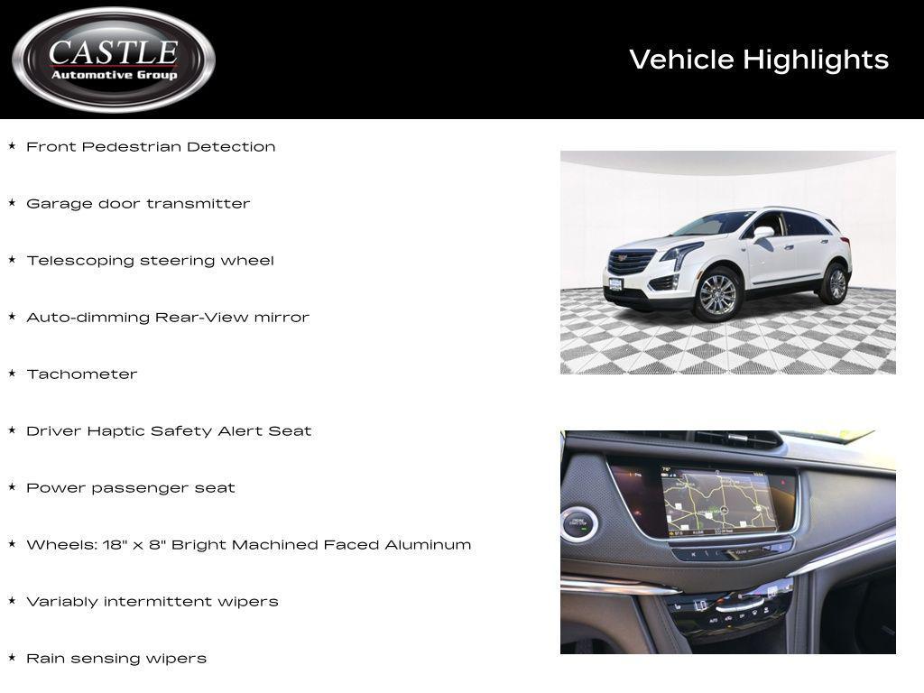 used 2018 Cadillac XT5 car, priced at $19,424