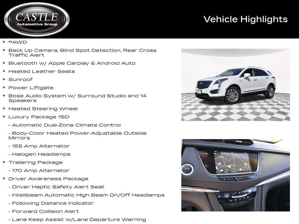 used 2018 Cadillac XT5 car, priced at $19,424