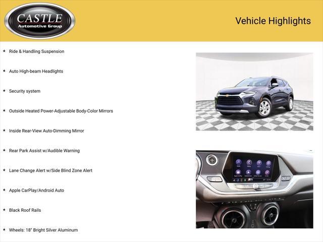 used 2022 Chevrolet Blazer car, priced at $24,999