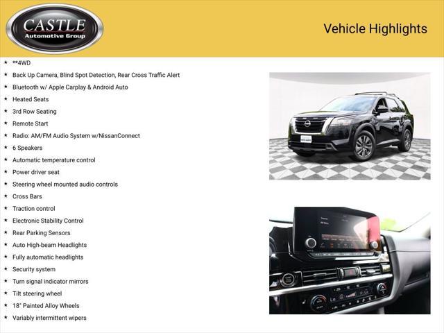 used 2022 Nissan Pathfinder car, priced at $29,999