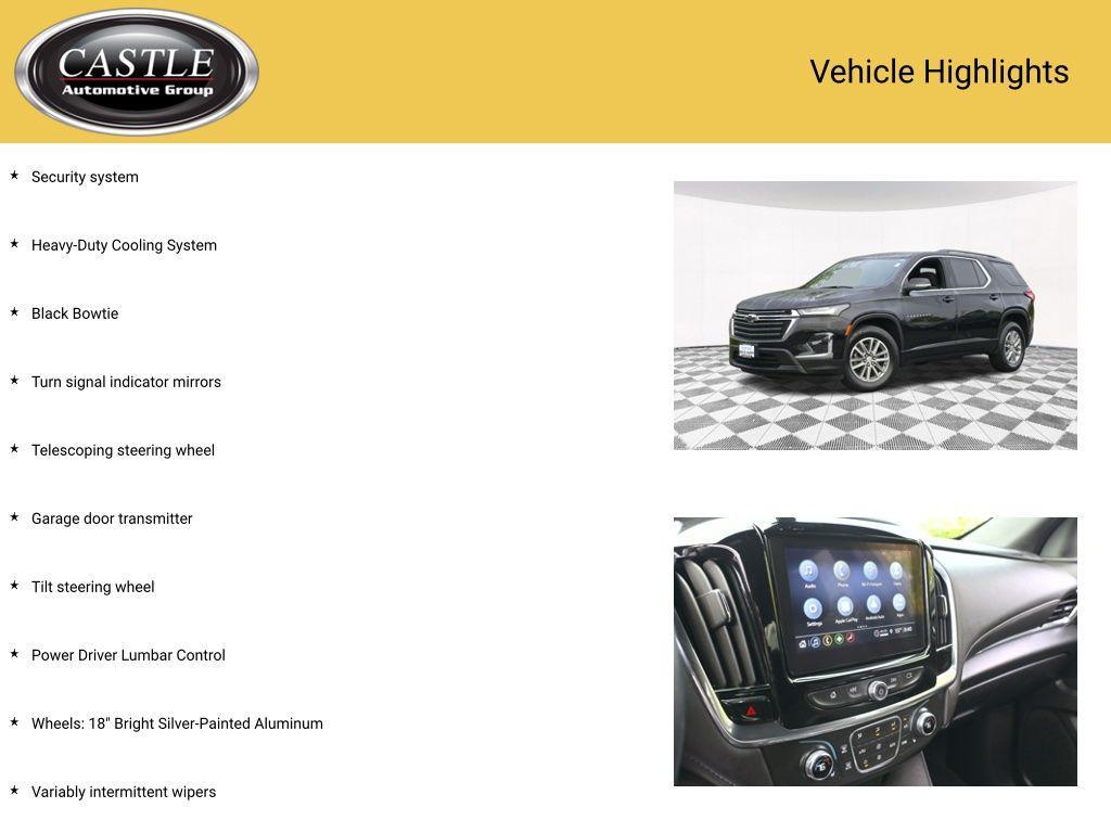used 2023 Chevrolet Traverse car, priced at $29,997