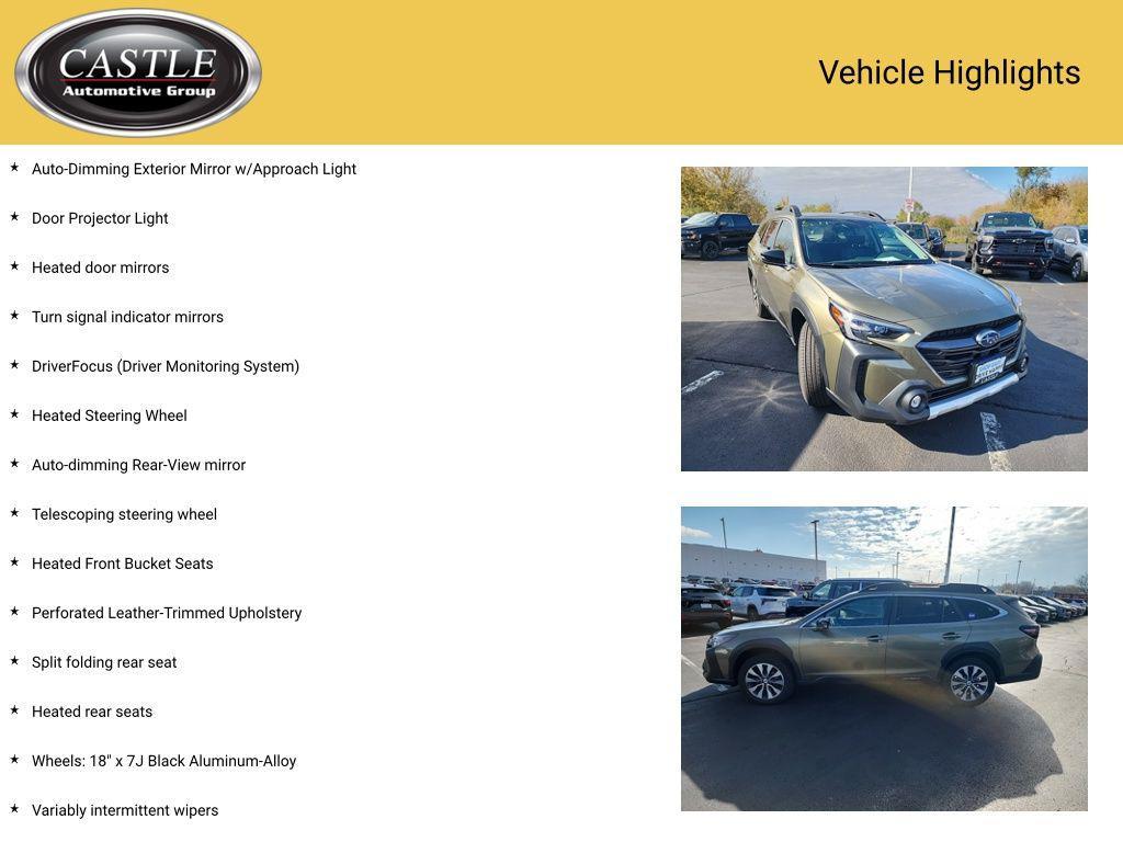 used 2024 Subaru Outback car, priced at $31,577