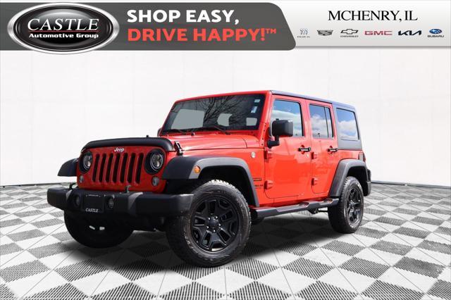 used 2017 Jeep Wrangler Unlimited car, priced at $25,771