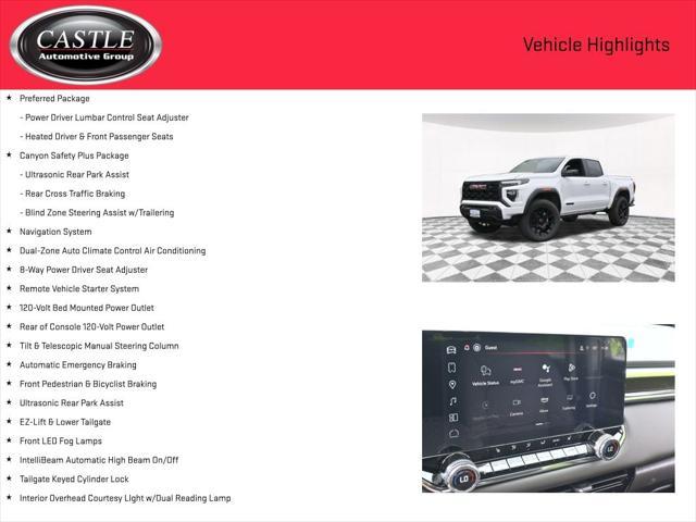 new 2025 GMC Canyon car, priced at $44,868