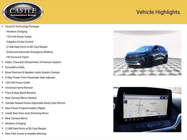 used 2023 Chevrolet Blazer car, priced at $32,958