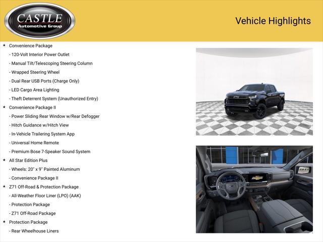 new 2025 Chevrolet Silverado 1500 car, priced at $57,419