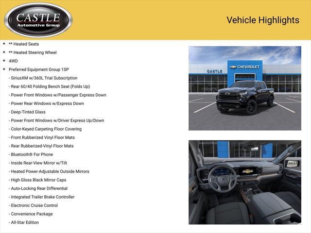 new 2025 Chevrolet Silverado 1500 car, priced at $54,169