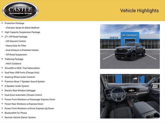 new 2025 Chevrolet Silverado 1500 car, priced at $54,169