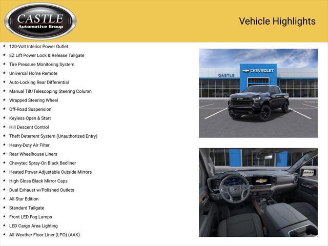 new 2025 Chevrolet Silverado 1500 car, priced at $54,169