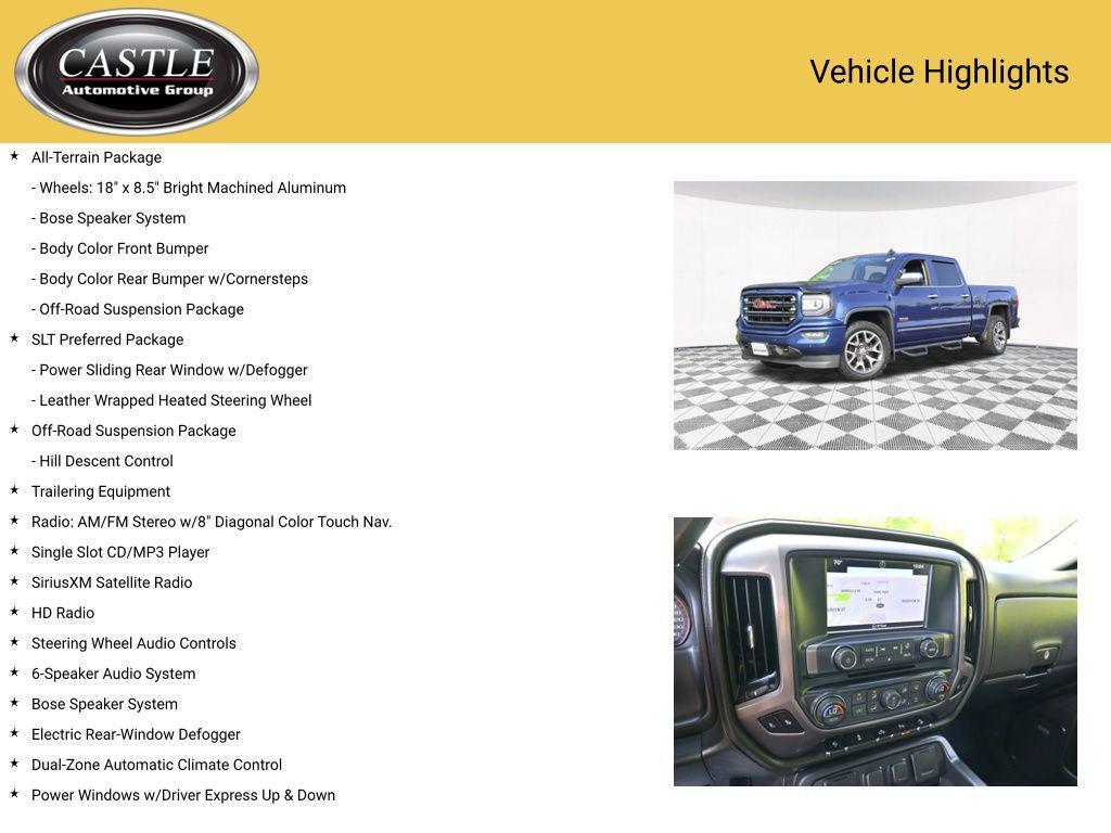 used 2016 GMC Sierra 1500 car, priced at $22,809
