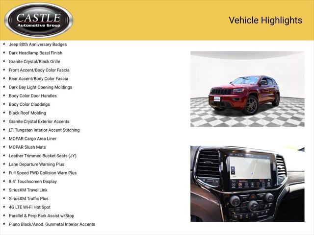 used 2021 Jeep Grand Cherokee car, priced at $31,833
