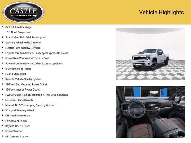 new 2025 Chevrolet Silverado 2500 car, priced at $88,989