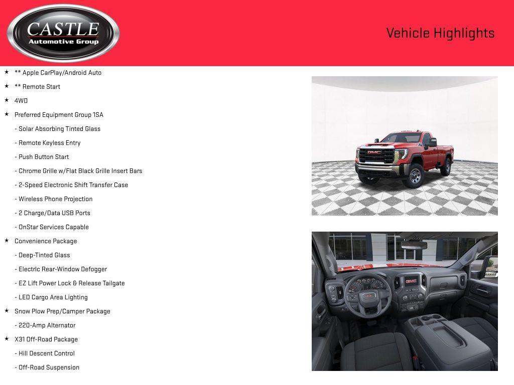new 2025 GMC Sierra 2500 car, priced at $48,066