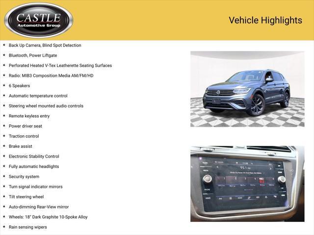 used 2022 Volkswagen Tiguan car, priced at $23,999