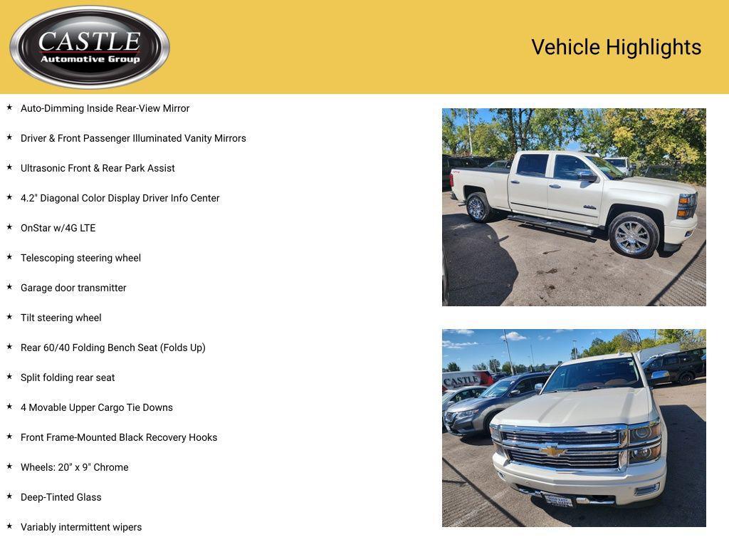 used 2015 Chevrolet Silverado 1500 car, priced at $24,188