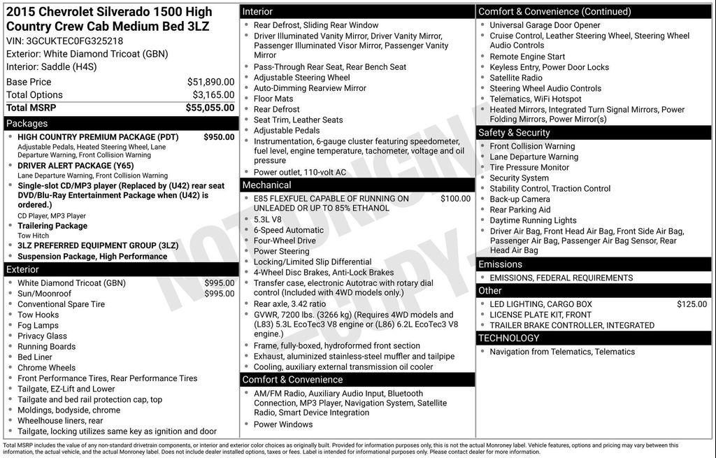 used 2015 Chevrolet Silverado 1500 car, priced at $24,188