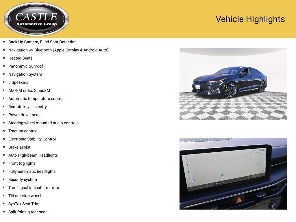 used 2025 Kia K5 car, priced at $31,477