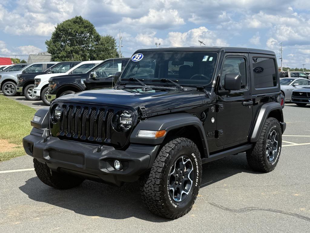 used 2023 Jeep Wrangler car, priced at $26,277