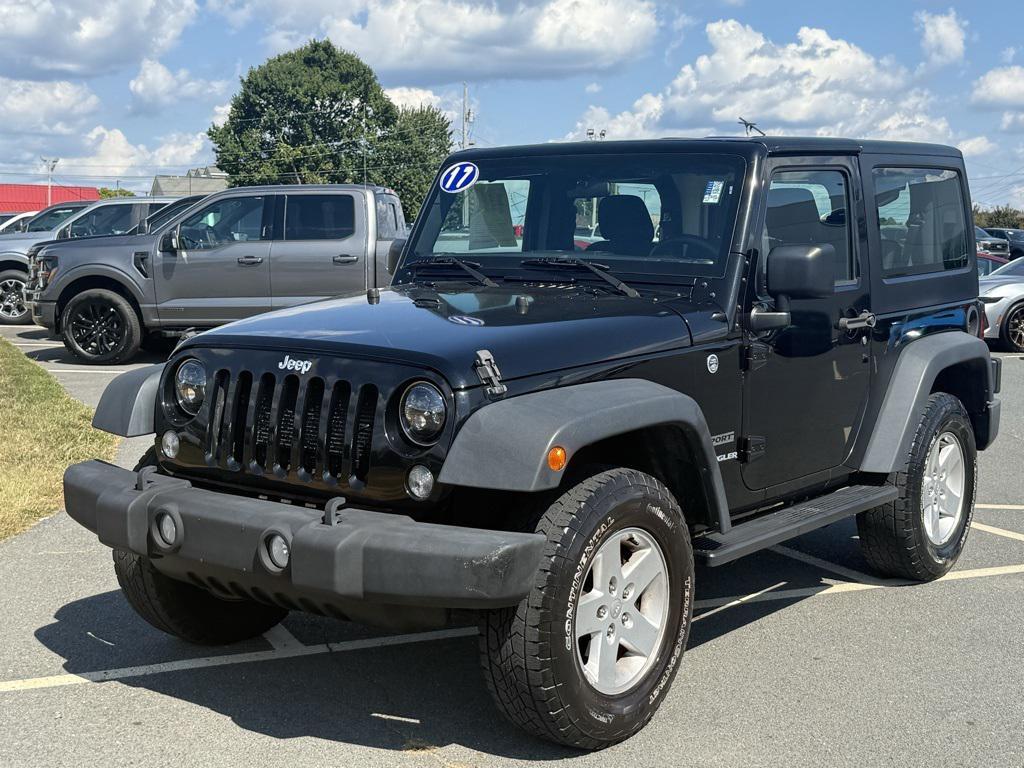 used 2017 Jeep Wrangler car, priced at $16,277