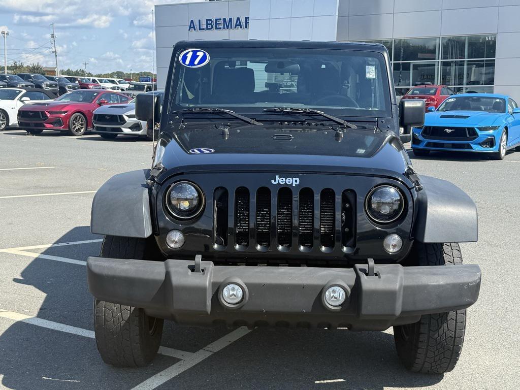 used 2017 Jeep Wrangler car, priced at $16,277