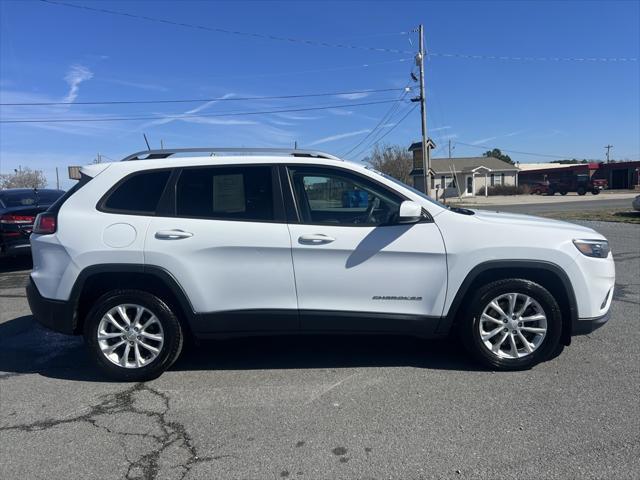 used 2021 Jeep Cherokee car, priced at $18,277