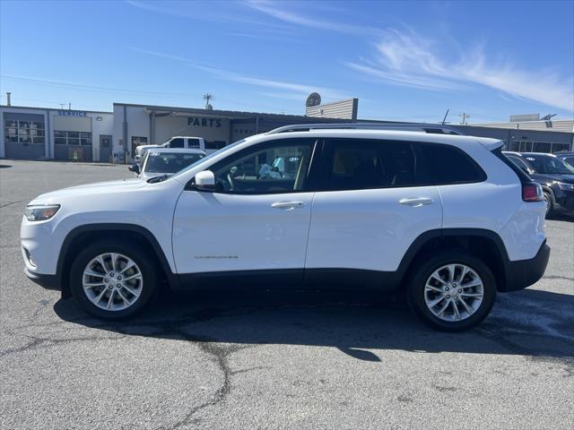 used 2021 Jeep Cherokee car, priced at $18,277