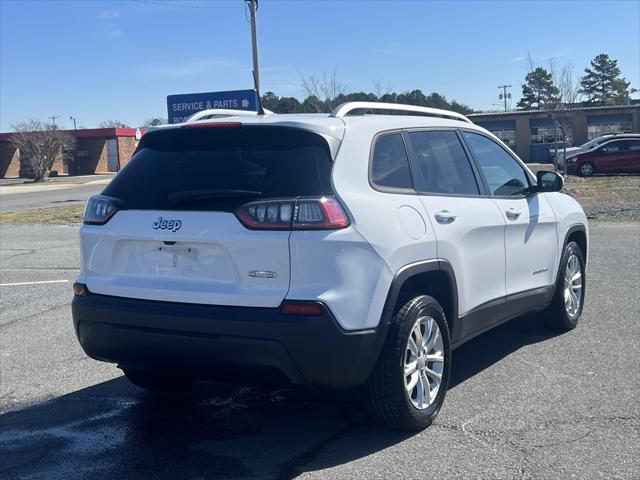 used 2021 Jeep Cherokee car, priced at $18,277