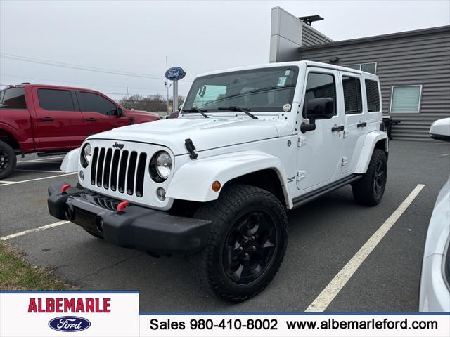 used 2015 Jeep Wrangler Unlimited car, priced at $18,277