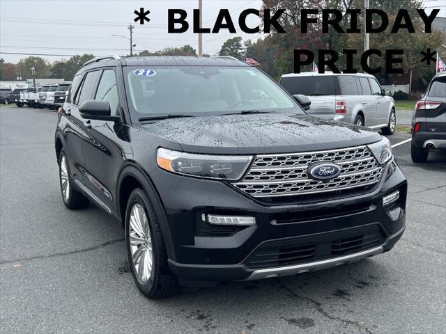 used 2021 Ford Explorer car, priced at $31,777